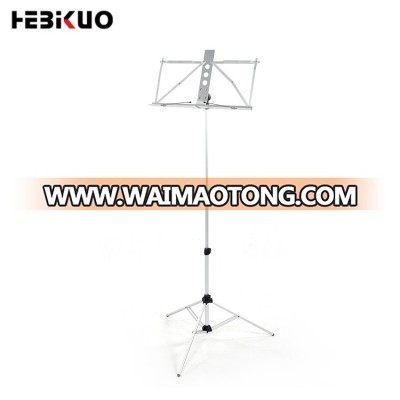 Sheet conductor adjustable folding aluminium music note stand for sheet music