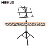 P-02 Adjustable folding metal cheap music book stand,double music stand