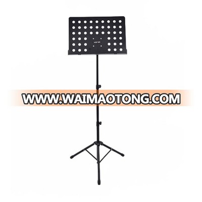 P-06 HEBIKUO Wholesale high Quality aluminum alloy folding sheet flexible music stand adjustable